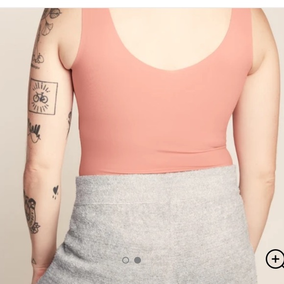 Knix buy the luxelift shelf bra pink ginger tank - Picture 2 of 8